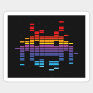 Space Equalizer Sticker